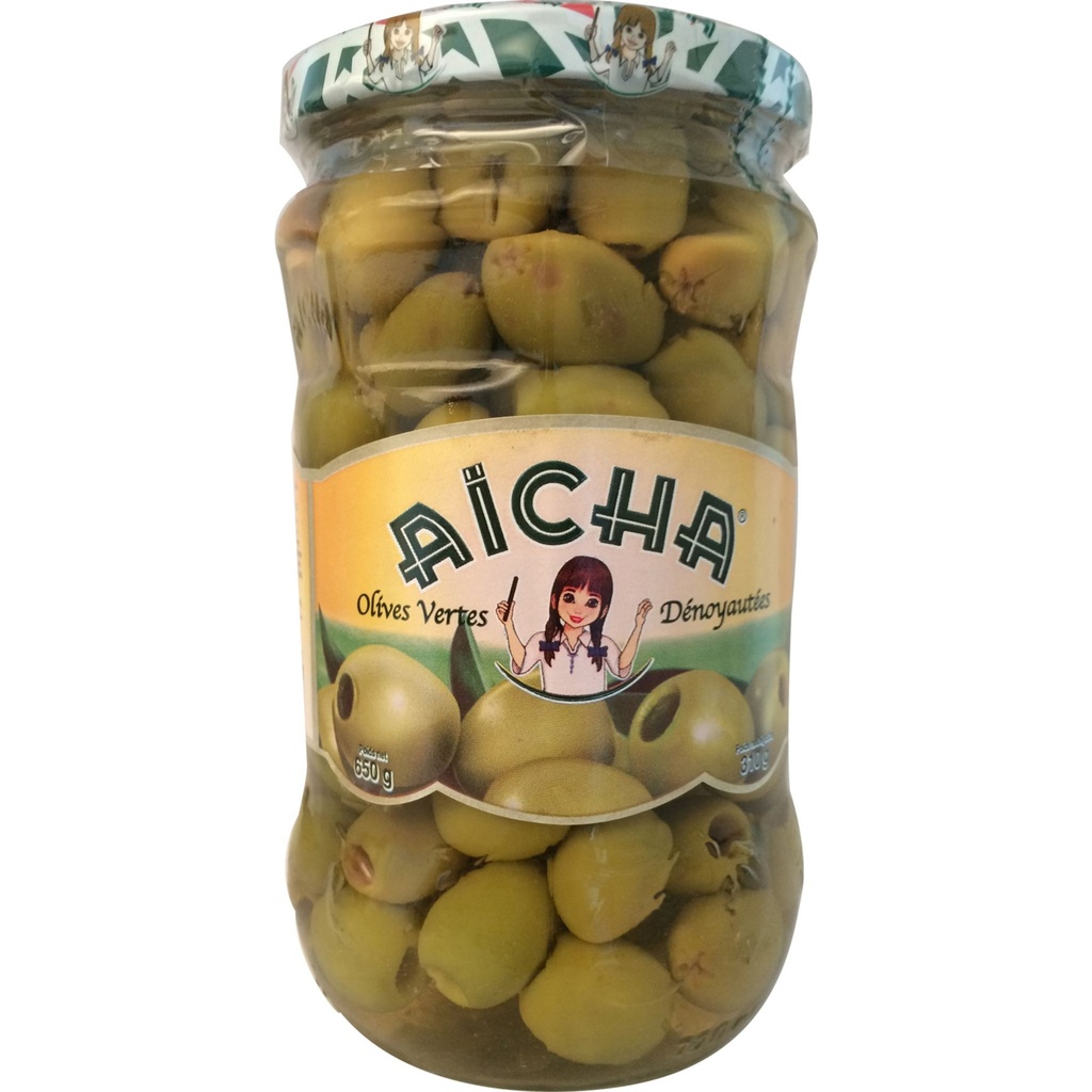 AICHA OLIVES VERTES DENOYAUTEES 1x72CL