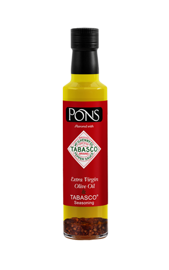 PONS HUILE OLIVE EV 1x250ml INFUSE TABASCO