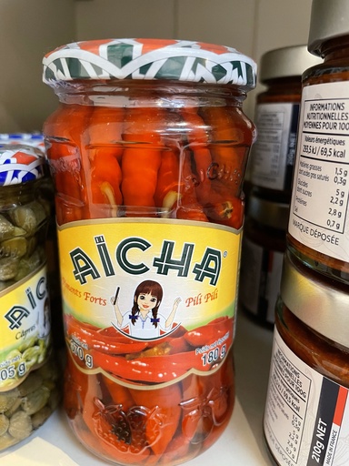 [004PIM72K] AICHA PIMENTS 1x180g PILI PILI
