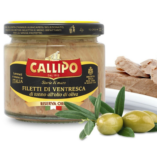 [FTS8KHO200] CALLIPO VENTRECHE 1x200g FILETS H.OLIVE