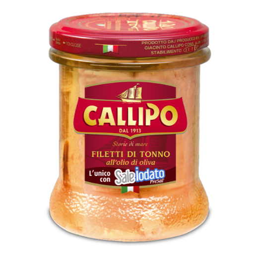[FT8KHO170] CALLIPO THON 1x170g FILETS H.OLIVE