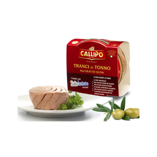 [TA8KHO160] CALLIPO THON 1x160g H.OLIVE TRANCI